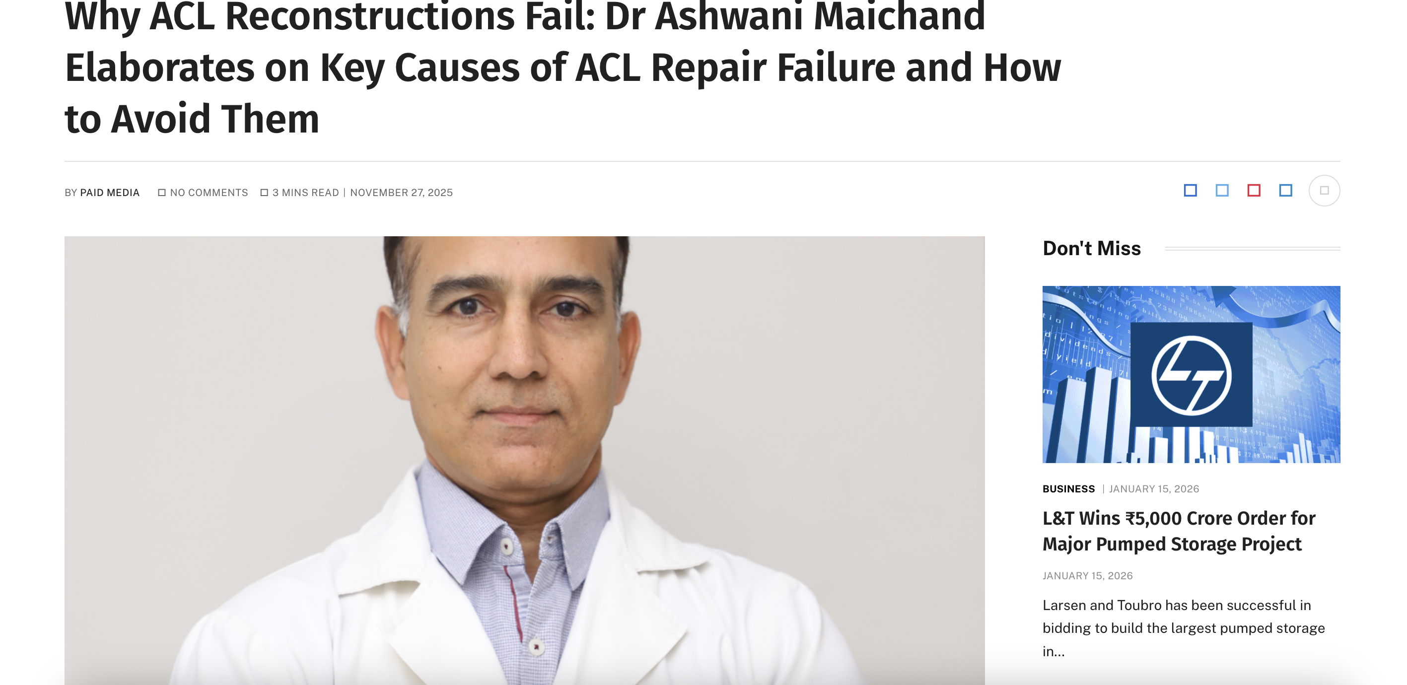 FWhy ACL Reconstructions Fail