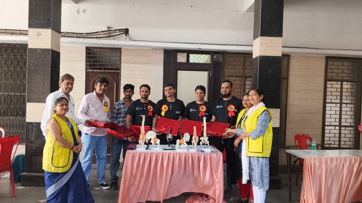 Lions Club Shahjahanpur Saheli: Two-Day Bone Check-up Camp with Dr. Ashwani Maichand