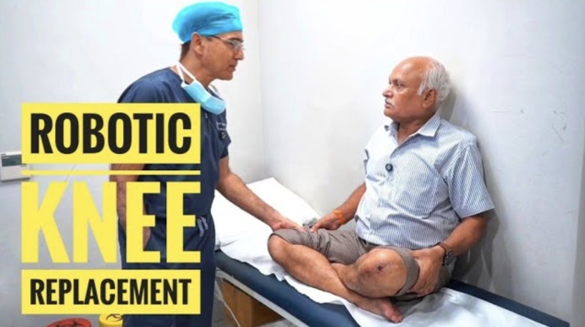 Robotic knee replacement assessment by Dr. Ashwani Maichand